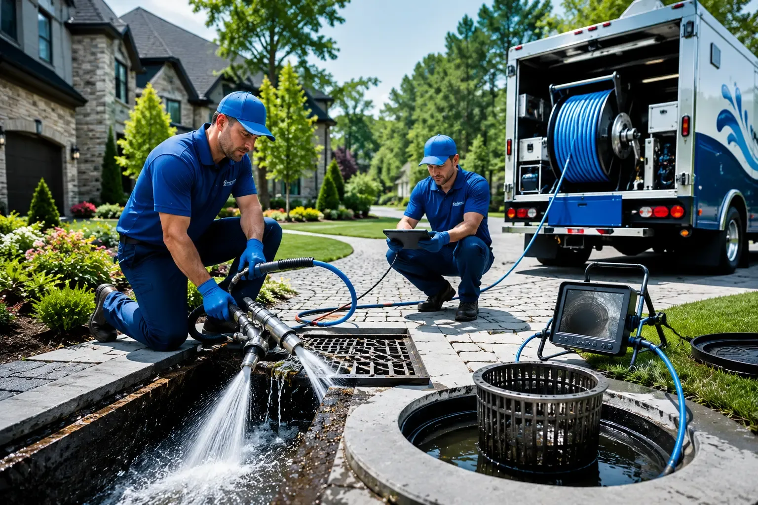 Local outdoor drain cleaning professionals in Covert, MI