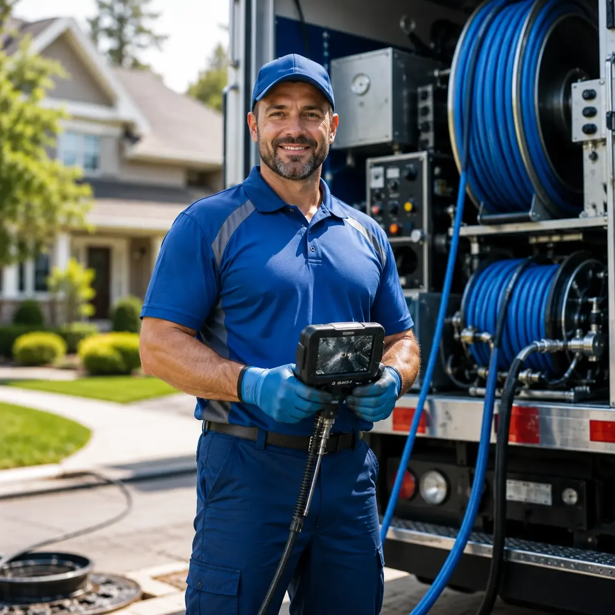 Local outdoor drain cleaning specialists in Covert, MI